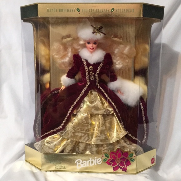 ❤️HAPPY HOLIDAYS 1996 Barbie Special Edition - Picture 1 of 8